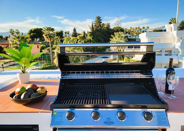 El Paraiso Penthouse 3 Terraces, Panoramic Views Apartmán *